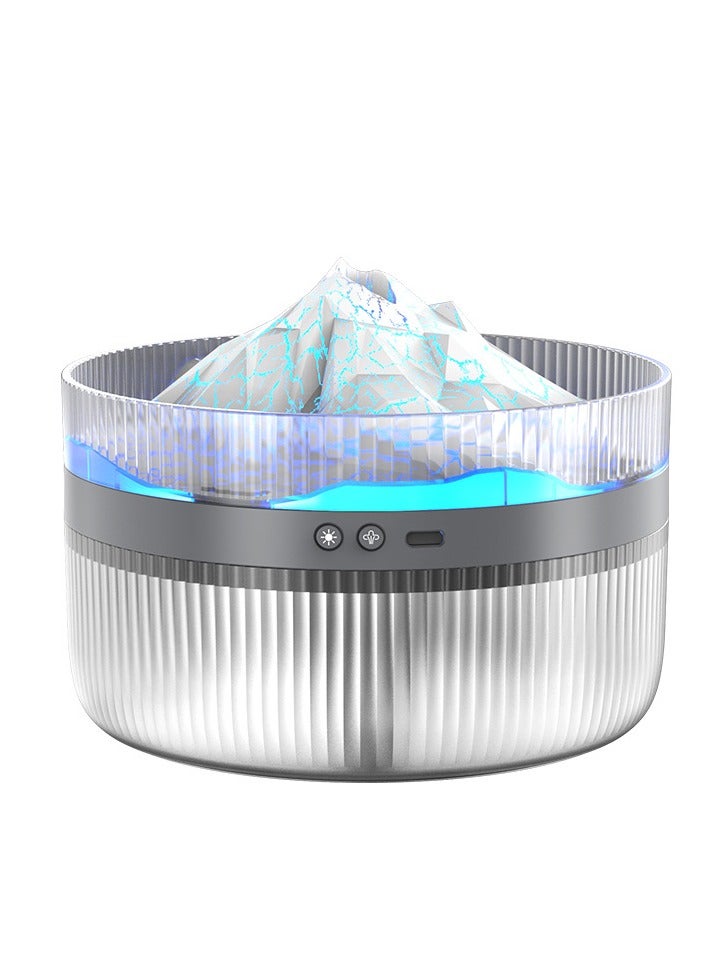 Occuwzz Volcano Humidifier Spray Humidifier Mist Off Aromatherapy Diffuser with Remote Control for Bedroom Home Office
