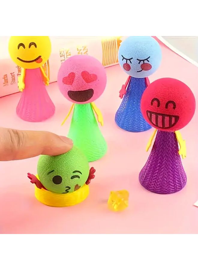 12 Pcs Jumping Men Bouncing Elves Toys Desk Relax Fun Kids Gift - Image 1