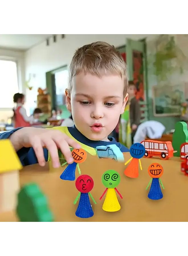 12 Pcs Jumping Men Bouncing Elves Toys Desk Relax Fun Kids Gift - Image 4