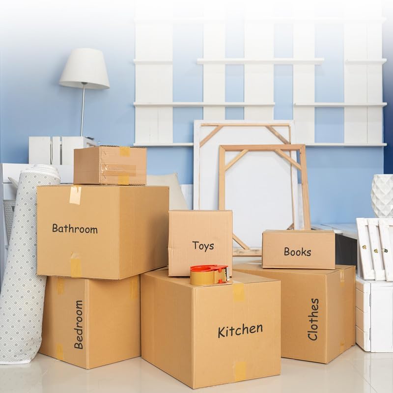 ADDANBI Pack of 3 | 21"x15"x15" | 5ply Brown Corrugated Boxes for Packaging, Moving, Shipping, Home Shifting, Parcel, Courier Packing - Image 5