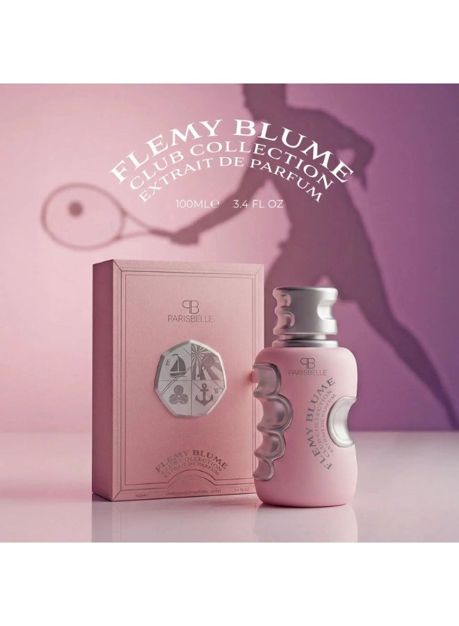 Parisbelle Paris Belle Flemy Blume Eau De Parfum 100ML Unisex Fruity Gourmand Floral Long Lasting Perfume - Image 3