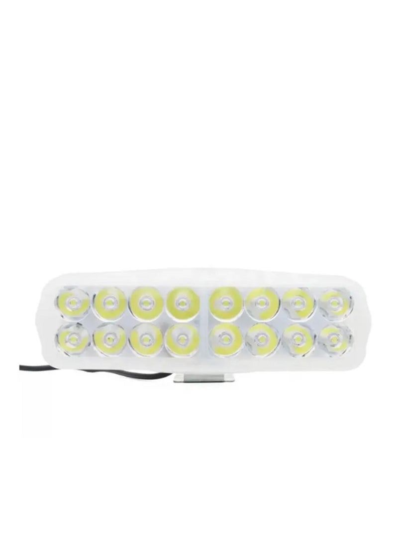 White LED Flash Lantern Modern Shape Transparent 16 LED 12V 24W 50000 Hours Operation - Image 1