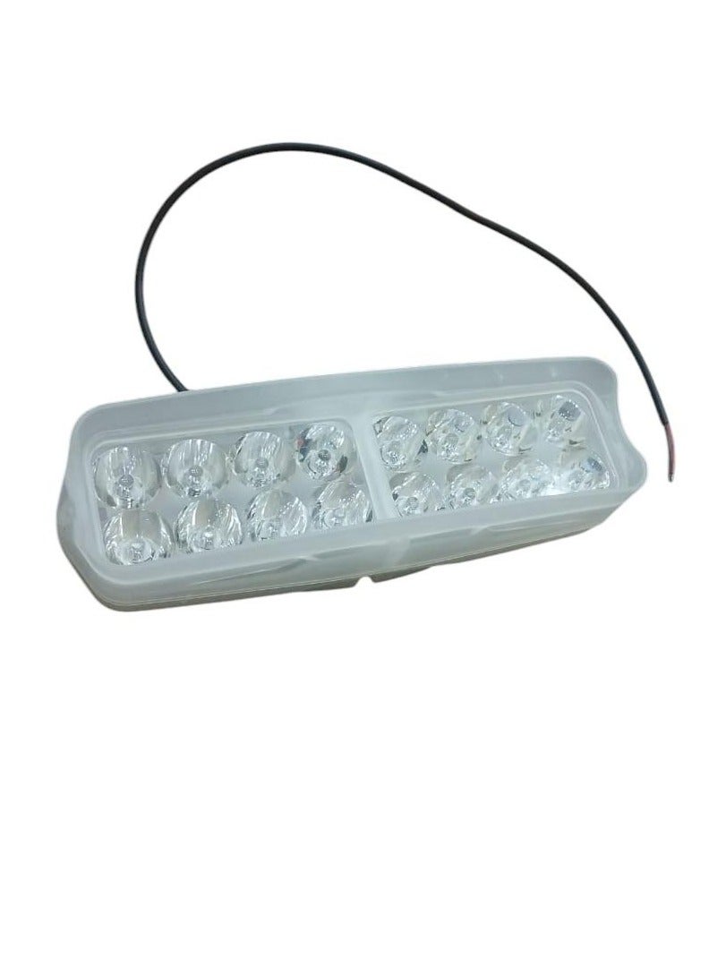 White LED Flash Lantern Modern Shape Transparent 16 LED 12V 24W 50000 Hours Operation - Image 4