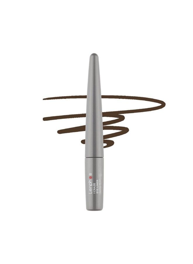 Lenphor I Craze Liquid Eyeliner Pen Comes With Precision Tip Waterproof & Smudgeproof Matte And Pearly Finish Eye Makeup Eye Liner For Women & Girls Colour Eyeliner Hazelaar Brown - Image 4