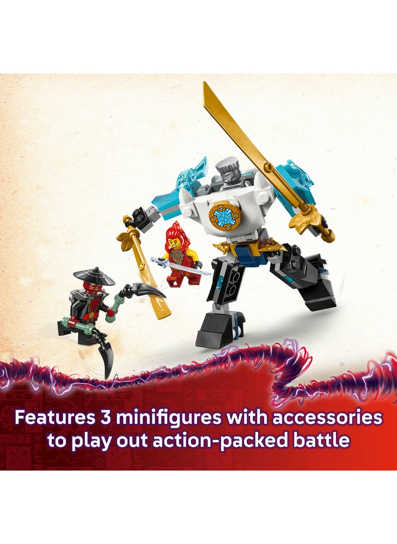 LEGO NINJAGO® Zane’s Battle Suit Mech Pretend Play Toy Set 71827 (92) Pieces  - Image 5