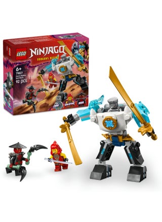 NINJAGO® Zane’s Battle Suit Mech Pretend Play Toy Set 71827 (92) Pieces - pzsku/Z60AD773D0B2FD5A4798EZ/45/_/1733937501/fa5c4042-61a8-441e-8b20-9b5643dc2241