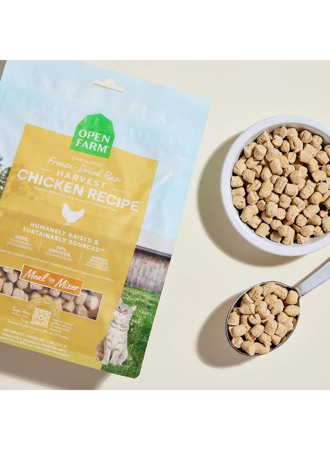 Open Farm طعام قطط جاف من Open Farm - قطع دجاج مجفف بالتجميد 99 جرام - Image 3