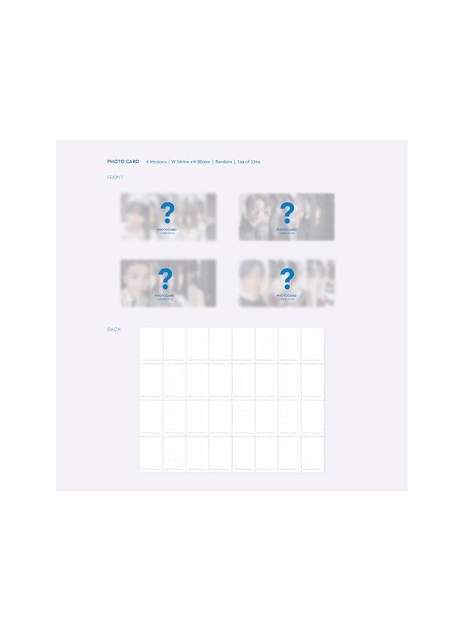 The Bros MAP OF SOUL : 7 [ 4 ver. ] Package + Photo Book + Lyric Book + CD + Mini Book + Photo Card + PostCard + Sticker + Coloring Paper + 1 Pocket Hand Mirror + 5 Extra Photos - Image 5