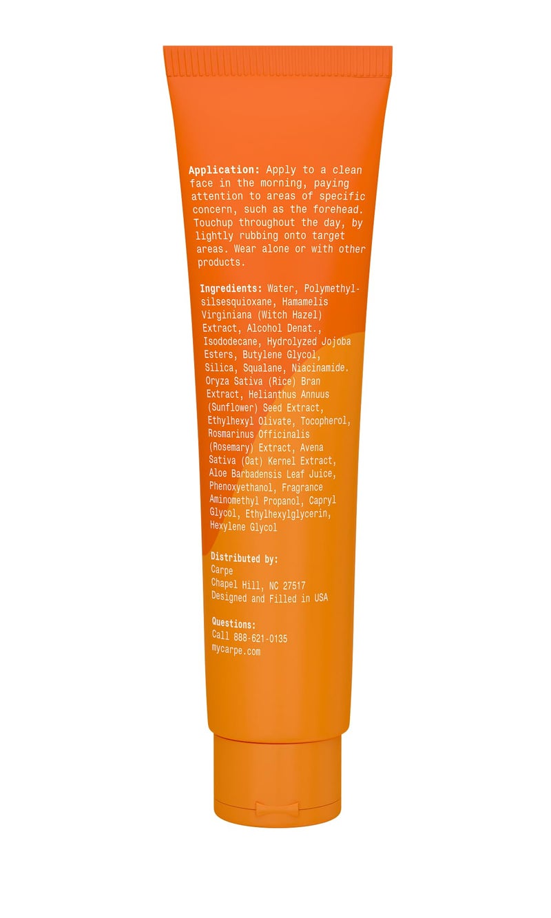 Carpe - Helps Keep Your Face  Forehead  and Scalp Dry - Sweat Absorbing Gelled Lotion - Plus Oily Face Control - With Silica Microspheres and Jojoba Esters - Image 5