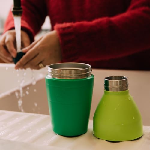KeepCup Thermal Stainless Steel Water Bottle | Vacuum Insulated Travel Coffee Thermos Cup with Spill Proof Lid | Medium | 18 oz / 532ml | Twilight - Image 4