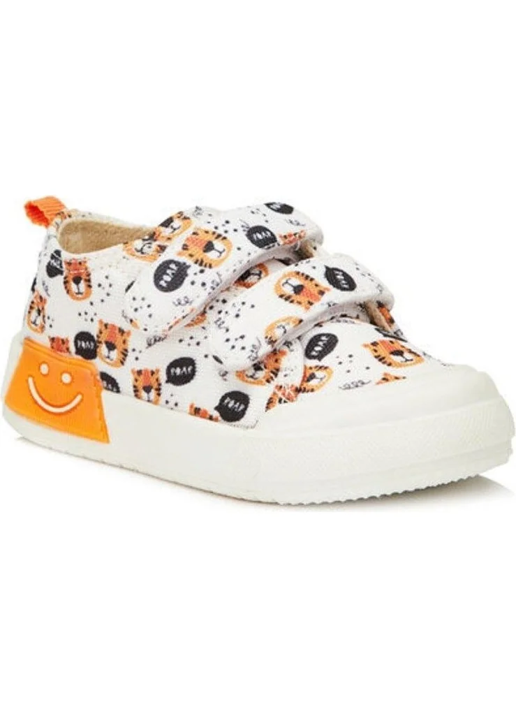 فيكو Luffy II Booties Linen Light Up Shoes Orange