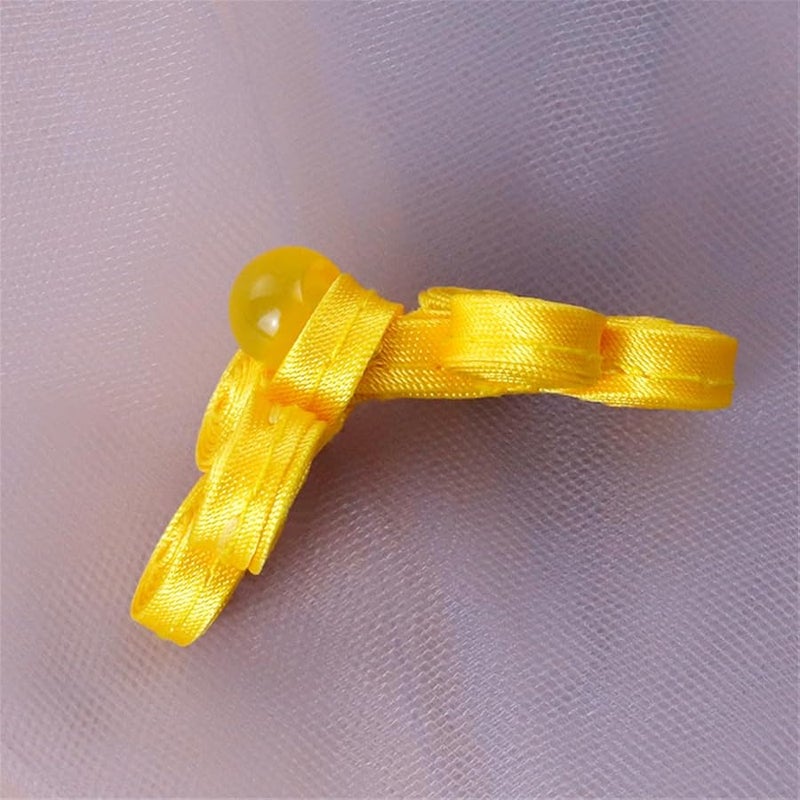 Traditional Chinese Cheongsam Knot Buttons Hand Sewing Fasteners Clothing Decor Accessory White 10 Pairs - Image 5