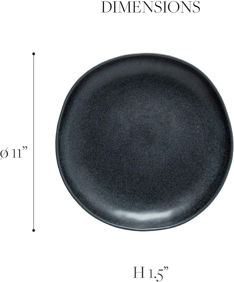 Costa Nova Ceramic Stoneware 11 Dinner Plate  Livia Collection Mauve Rose  Microwave  Dishwasher Safe Dinnerware  Food Safe Glazing  Restaurant Quality Tableware - Image 2