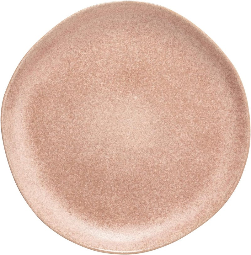 Costa Nova Ceramic Stoneware 11 Dinner Plate  Livia Collection Mauve Rose  Microwave  Dishwasher Safe Dinnerware  Food Safe Glazing  Restaurant Quality Tableware - Image 1