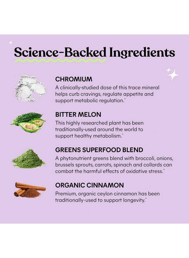 ليمي  Lemme Curb - كبح الشهية، تحسين عملية التمثيل الغذائي للكربوهيدرات، دعم إدارة الوزن، بيكولينات الكروم المدروسة سريريًا، القرع المر، القرفة السيلانية والخضراوات الخارقة - 60 قرصًا (عبوة من قطعتين) - Image 2