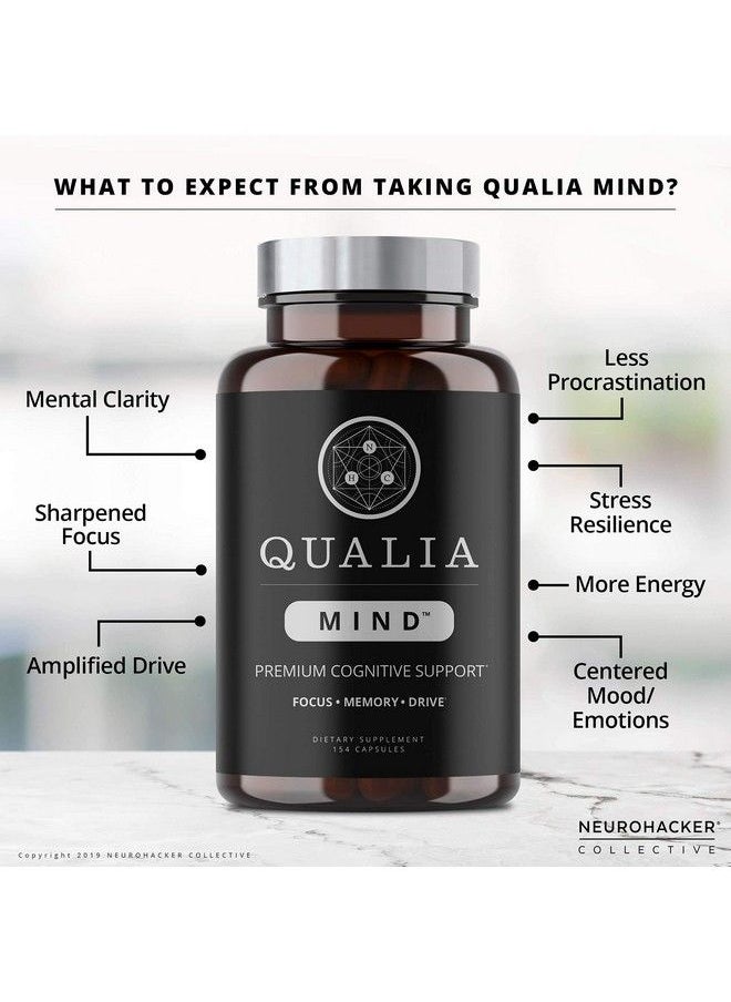 NEUROHACKER COLLECTIVE - Qualia Mind & Qualia Night ; Premium Nootropic Supplement For Mental Performance & Brain Health ; Increase Focus & Mental Clarity ; Deep Refreshing Sleep Support - Image 1
