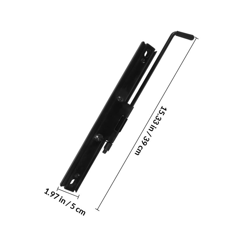 1 Pair Vehicle Seat Slider Track Mounting Rail Universal Slider Replacement Track For Aftermarket Seats - Image 2