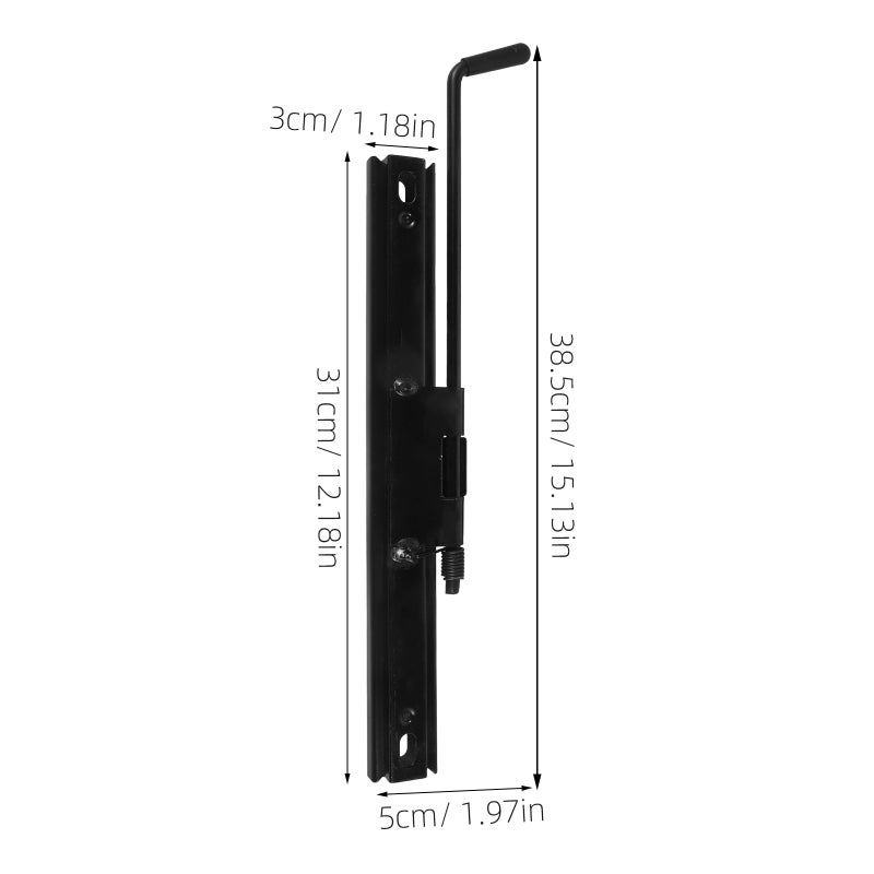 1 Pair Vehicle Seat Slider Track Mounting Rail Universal Slider Replacement Track For Aftermarket Seats - Image 3