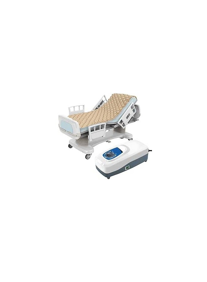 Generic PYYZON Medical Alternating Air Pressure Pad Mattresses for Bed Sores with Electric Pumps, Quiet Inflatable Bed Air Topper, Fits Standard Hospital Bed for Bedridden Patients - Image 1