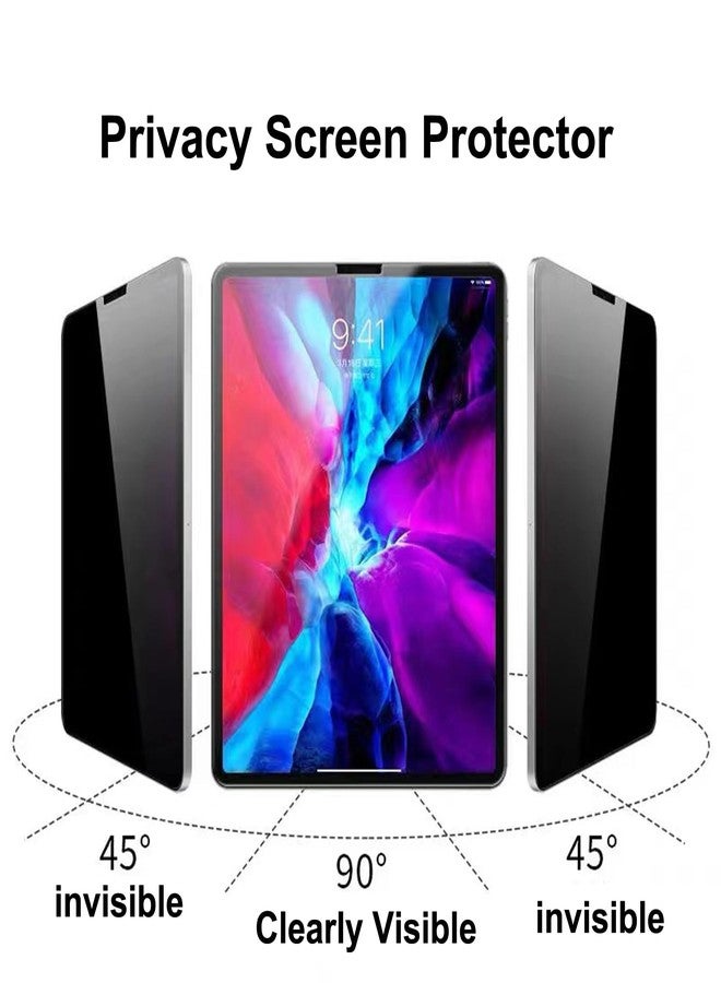 ALHBEJT Privacy Screen Protector for Samsung Galaxy Tab S9 FE+ Plus/ S9 Plus/ S8 Plus/ S7 FE/ S7 Plus 12.4 Inch Anti Peeping Paper Film Anti Blue Light Glare Spy Privacy Filter-High Sensitive/Bubble Free/HD - Image 2