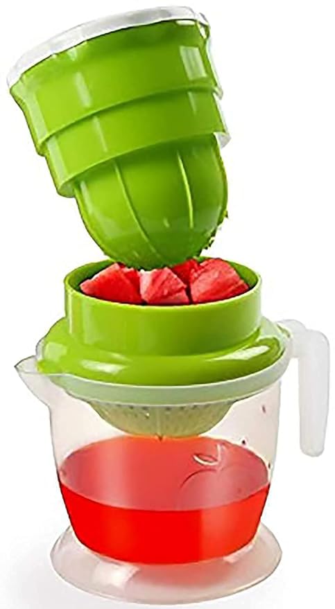 Fydenterprise Fydenterprise Nano 2 in 1 Hand Press Manual JuicerFruits JuicerFruit Juicer for OrangeManual Juicer for FruitsHand JuicerFruit juicer Special for OrangeLemonGrapes Multicolour - Image 1