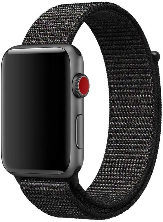 Next Next Store Nylon Watch Band Compatible with iWatch Series 1/2/3/4/5/6/7/8/9 38/40/41, Stylish and Comfortable Design, Perfect for Sport and Daily Use.
