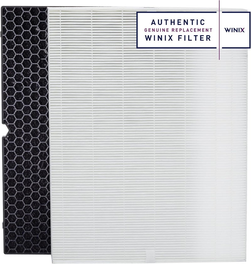 Winix Genuine 116130 Replacement Filter H for 5500-2 Air Purifier, White - Image 1