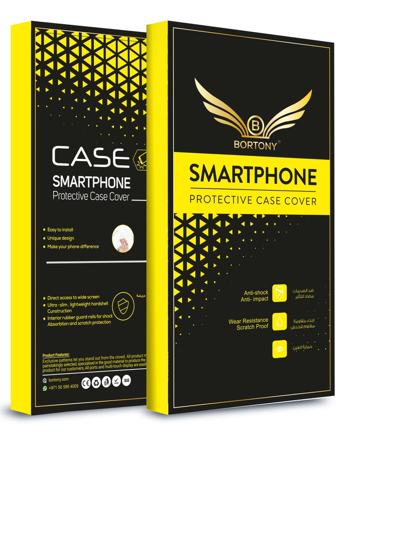 BORTONY Protective Case Cover With Finger Grip Stand For Samsung Galaxy S20 Ultra - Image 4