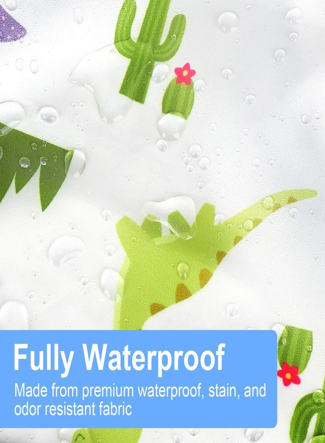 accmor أكمور 3 قطع من مريلة الأطفال، مريلة مائية للأطفال الصغار، مريلة بأكمام قصيرة، مريلة طعام للأطفال الرضع لتغذية الأولاد والبنات - Image 3