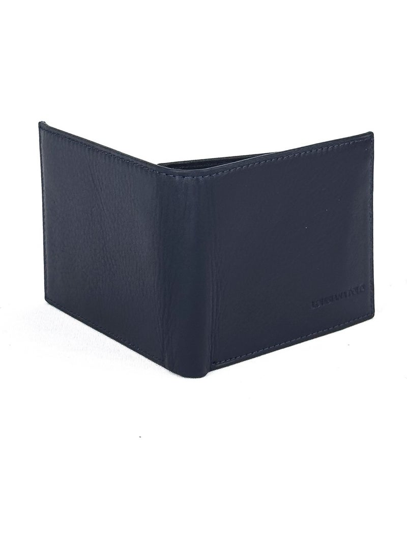 Louisiana Polo Leather Men's Wallet Navy Blue 1734  - Image 4