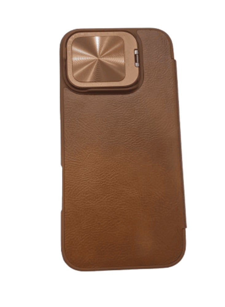 Nillkin CamShield Pro Case Flip Style Lens Camera Protect Mobile Holder Fits  Apple iPhone 16 Pro Max 6.9'' Inch - Brown - Image 2