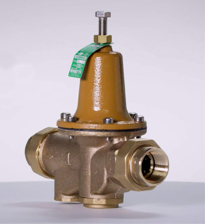 watts صمام تقليل ضغط المياه Watts LF25AUB-Z3 NPT أنثوي اتحاد x NPT أنثوي، مقعد بوليمر، 3/4 بوصة - Image 2