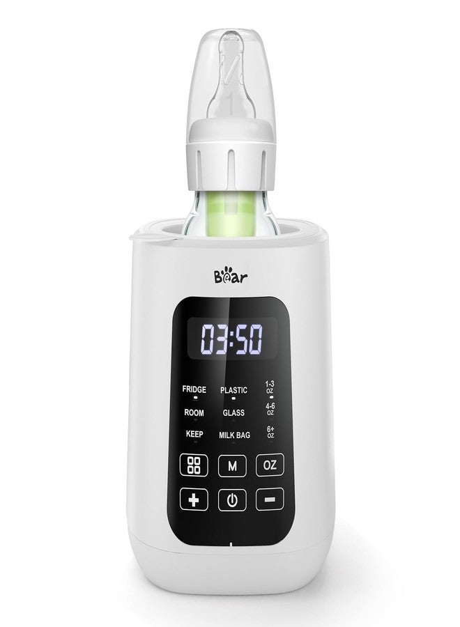Bear Baby Bottle Warmer, Milk Warmer Breastmilk Bag Formula Fast Warming for New Born Baby Bottles, with Time Temp Control Automatic Shut Off at Home Use - Image 1