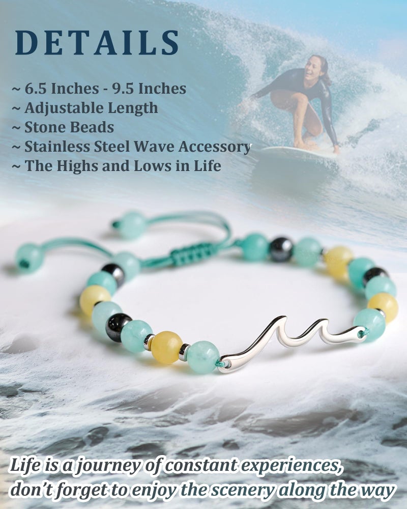 Tarsus Inspirational Gifts for Women, Stocking Stuffers for Women Teens Trendy Inspirational Bracelets Feel Better Cheer Up Encouragement Greif Thinking of You Get Well Gifts - Image 4
