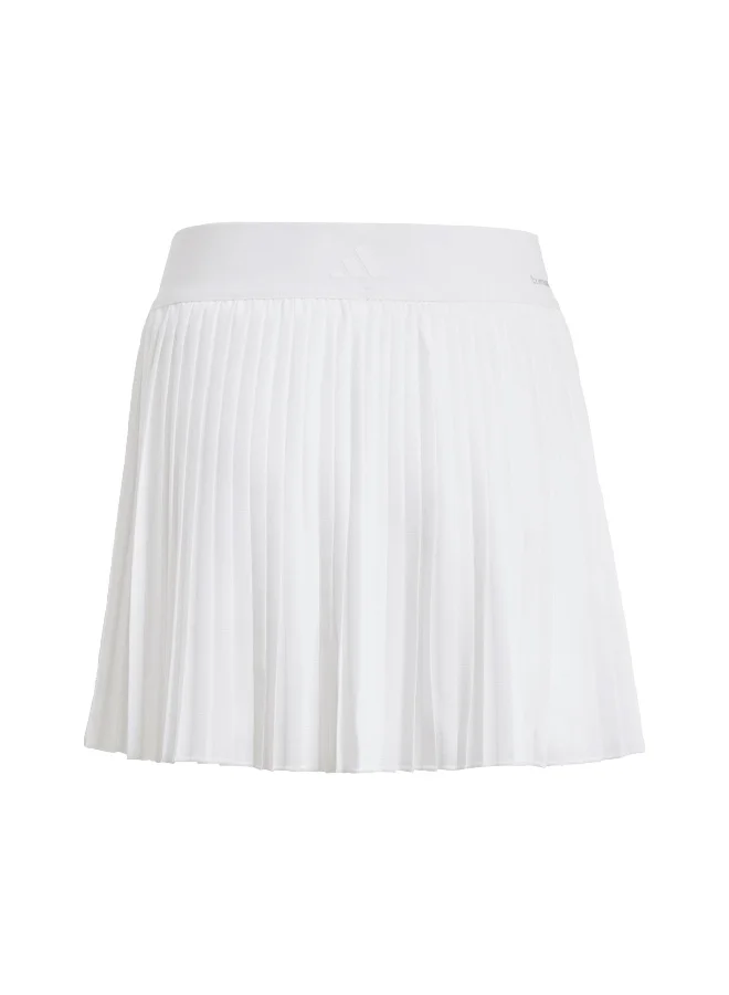 Adidas Adidas G Club Pleat Sk White Skirt Skirts / Dresses For Kids
