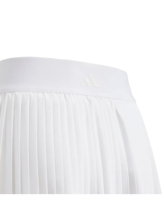 Adidas Adidas G Club Pleat Sk White Skirt Skirts / Dresses For Kids