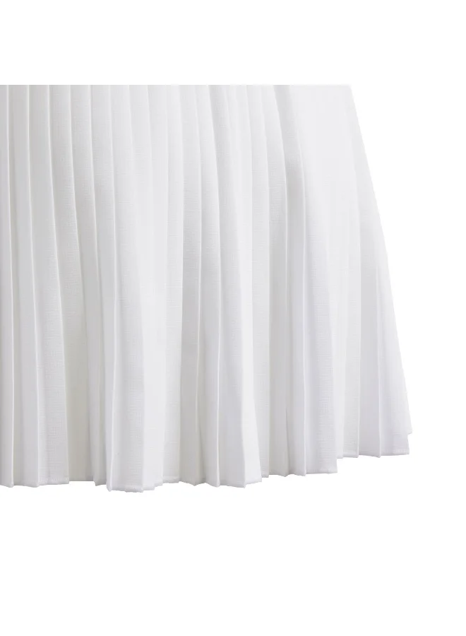 Adidas Adidas G Club Pleat Sk White Skirt Skirts / Dresses For Kids