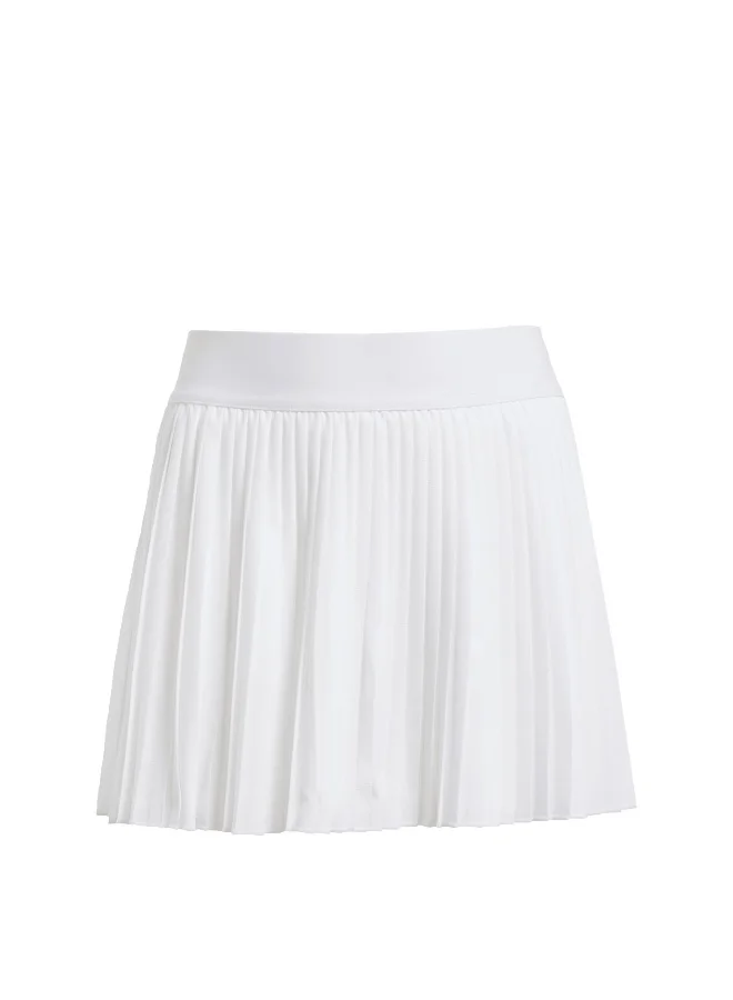 Adidas Adidas G Club Pleat Sk White Skirt Skirts / Dresses For Kids