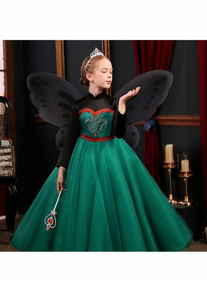 Excefore Butterfly Fairy Wings 2 Pieces Butterfly Wing Dress Up Costume Accessory   Wing for Kids Fairy Wings for Princess Birthday Party Makeup Play Play House Show  - Image 4
