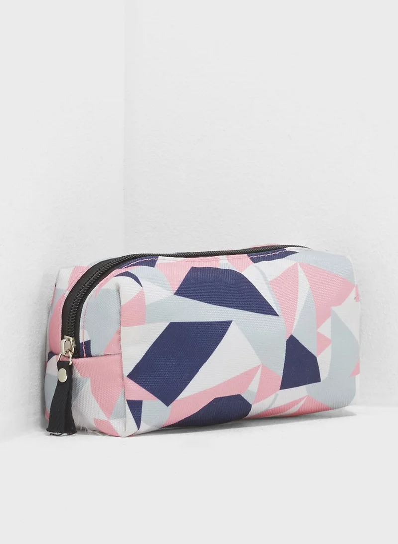 AURORA Cosmetic Bag - Geo Print