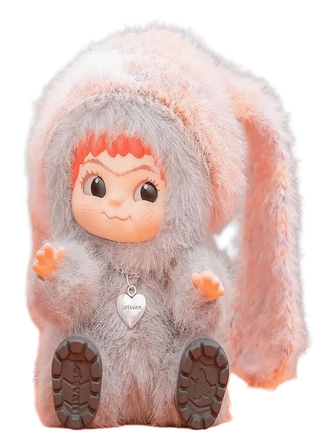 WAKUKU V2 Fox Bunny Trick or Treat Plush Blind Box, Cute Action Figure Mystery Box Plush Doll Bag Keychain, 1 Pack Random Kawaii Plushies - Image 3