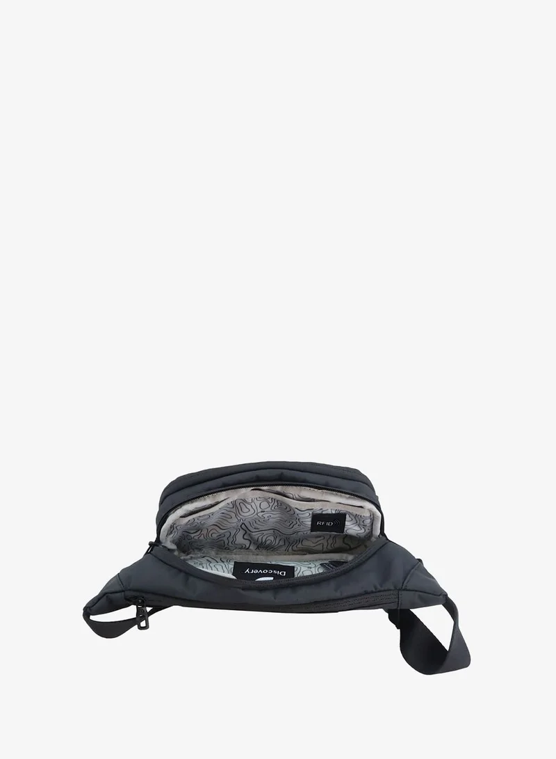 Discovery  Downtown Waist Bag Unisex – Eco Recycled Hips Belt Bag with Dual Compartments, Phone Pocket & Adjustable Strap | Travel, Sports & Daily Use  | Best Price UAE