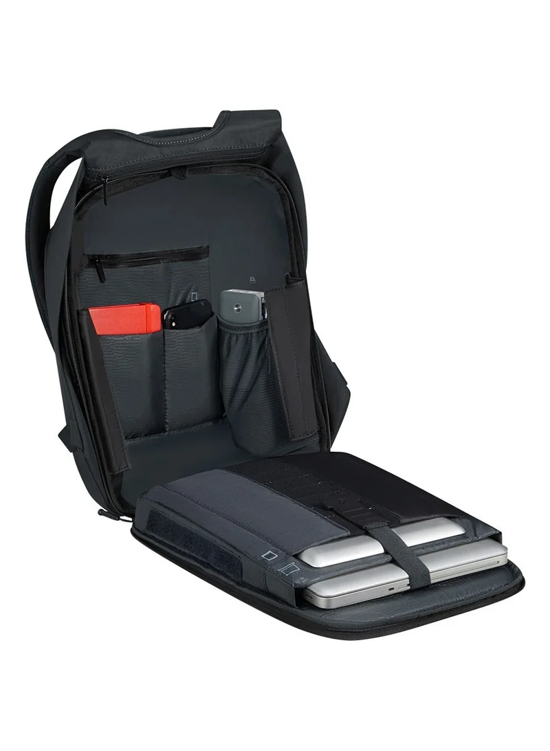 Samsonite  Securipak 14.1" Laptop Backpack Polyester, Green|Ergo Back & Shoulder|RFID Protection|Bottle Holder|Smart Sleeve|Back Open Design|Anti-Cut Lining - 2 Years International Warranty  | Best Price UAE