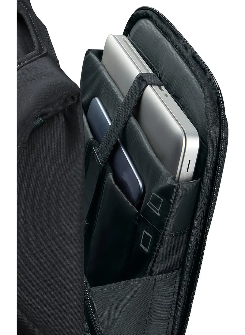 Samsonite  Securipak 14.1" Laptop Backpack Polyester, Green|Ergo Back & Shoulder|RFID Protection|Bottle Holder|Smart Sleeve|Back Open Design|Anti-Cut Lining - 2 Years International Warranty  | Best Price UAE