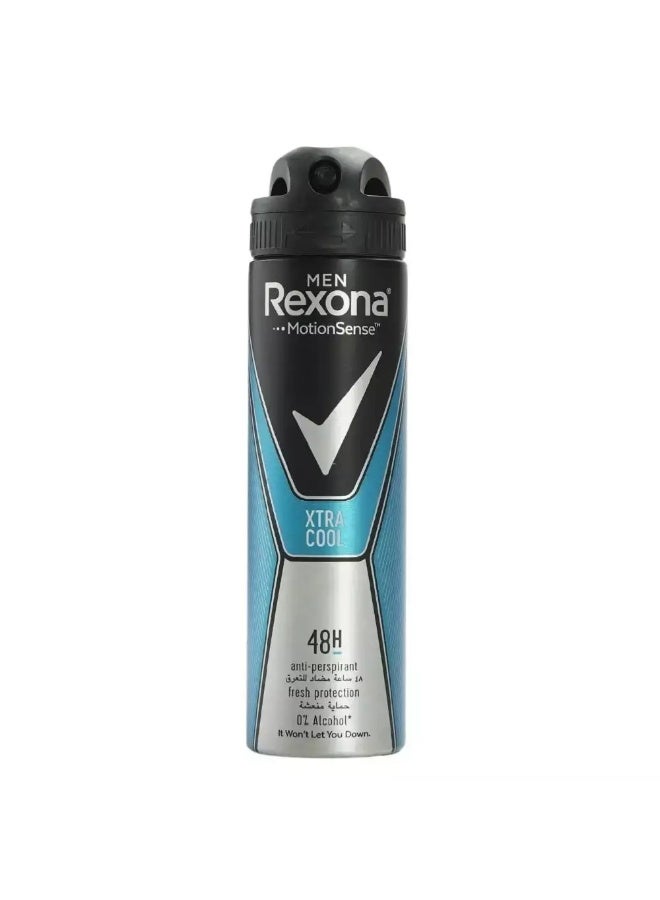 Rexona Men Anti- Perspirant Body Spray with Xtra Cool Scent- 150ml - Image 1
