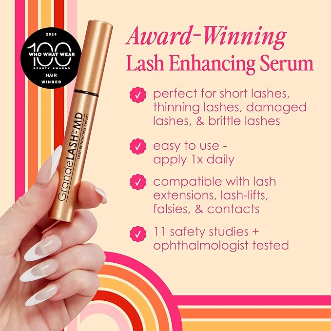 Grande Cosmetics Grande Cosmetics GrandeLASHMD Lash Enhancing Serum 4 ml - Image 3