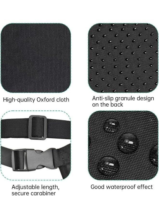 ECVV Toddler Airplane Bed Portable Footrest for Seat Extender Kids Airplane Travel Essentials Foot Hammock for Leg Rest & Lie Down - Image 5