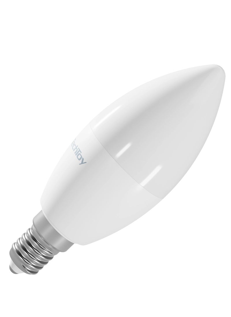 TechToy Tesla Smart LED Bulb RGB 6W E14 ZigBee Multicolor works with Google Alexa  Tesla Home App  - Image 4