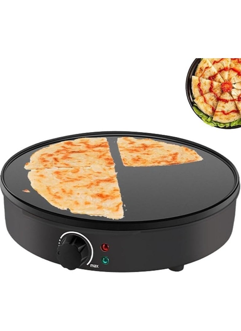 Denx - Electric Non-Stick Griddle Baking Pan Black - Image 1