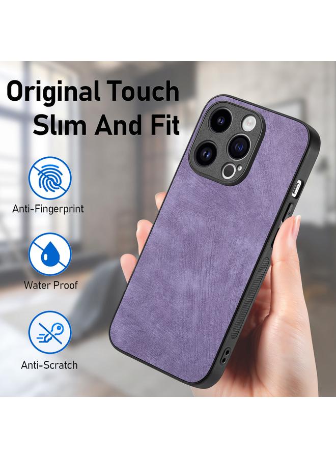 Zaboon Case For iPhone 12 Pro Max Vintage Leather PC Back Cover Phone Case - Image 5